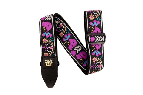 Ernie Ball 5331 Strap Purple Bird Lupin Jacquard