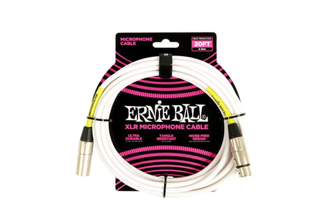 Ernie ball 6389 XLR 6m White