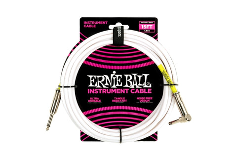 Ernie ball 6400 Jack Dritto Angolo 4.5m White