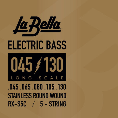 LaBella RXS5C Basso 45-130 Stainless Steel 5 Corde