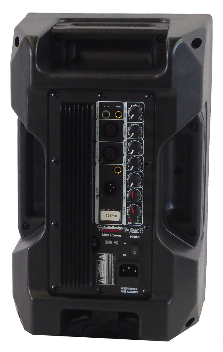 Audio Design T-MAX 8 Diffusore attivo – Ippo Music