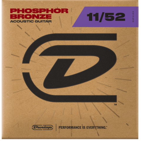 Dunlop DAP1152 Phosphor Bronze Acustica 11-52