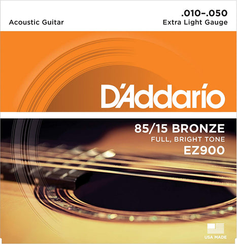 D'addario EZ900 Bronze Acustica 10-50