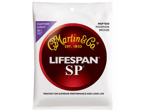 Martin MSP7050 Lifespan SP Phosphor Bronze Acustica 11-52