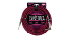 Ernie ball Jack Jack 7.5m Telato Rosso e Nero P06062