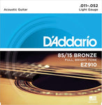 D'addario EZ910 Bronze Acustica 11-52