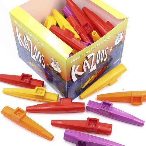 Dunlop DUN7700 Kazoos in Plastica Colorati