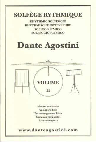 Dante Agostini Solfeggio ritmico volume 2