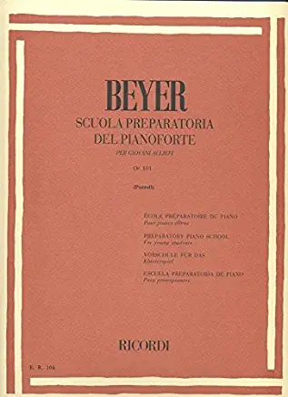 Beyer OP-101 Scuola preparatoria del pianoforte