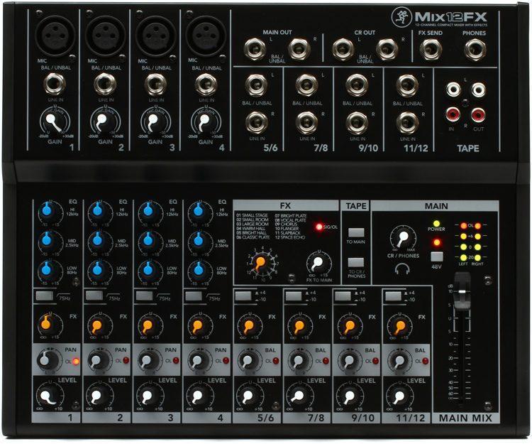 Mackie Mix12FX 12Channel compact – Ippo Music