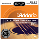 D'addario EXP15 Phosphor Bronze Coated Acustica 10-47
