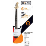 Oqan QGS Starter RDS Kit Chitarra Elettrica Sunburst