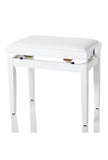 Bespeco SG101WLVB Panca Pianoforte Bianca