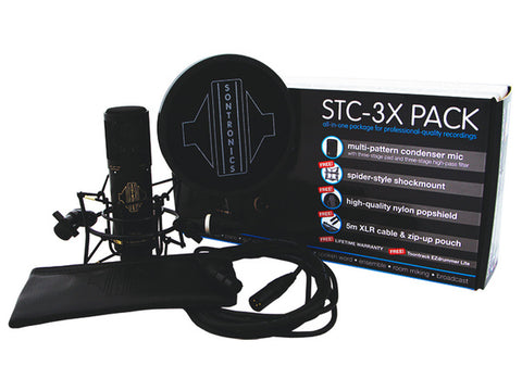 Sontronics STC-3X Pack Microfono a Condensatore con Pack